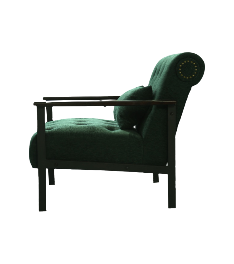 AN321 Green single sofa