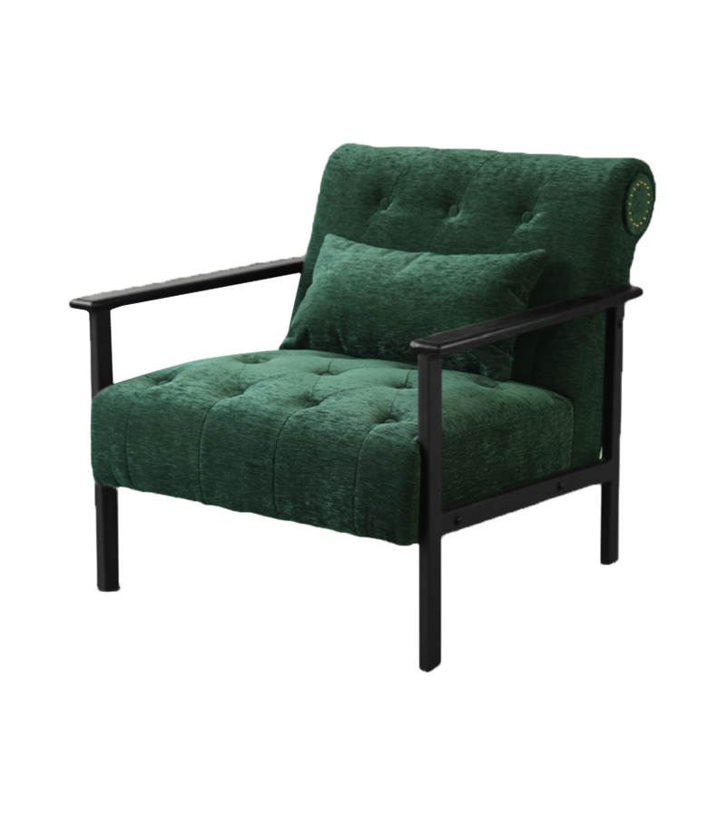 AN321 Green single sofa