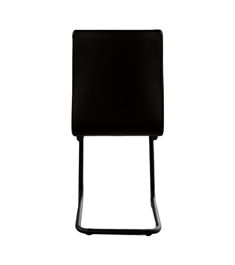 HQ-210 Carbon steel bow-shaped dining chair