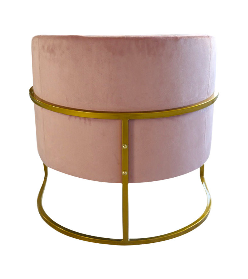AN333 Scandinavian minimalist light luxury fabric surround chair