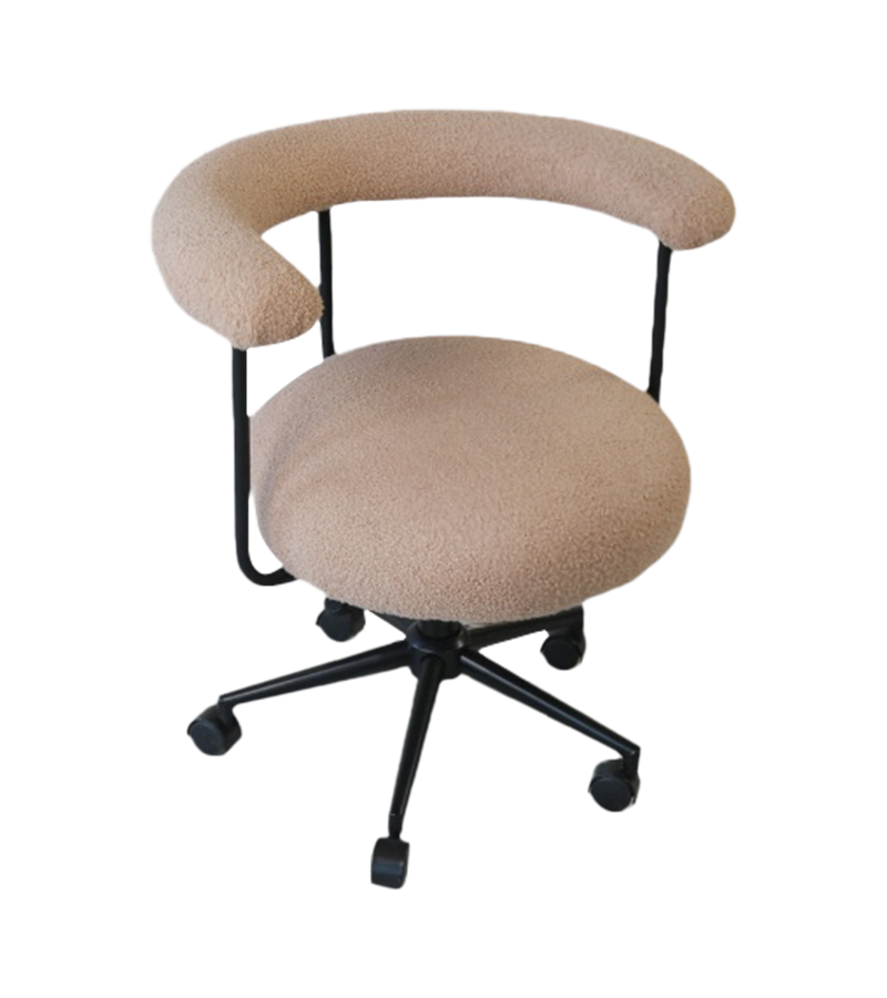 AN342 Lamb's wool iron luxury computer chair