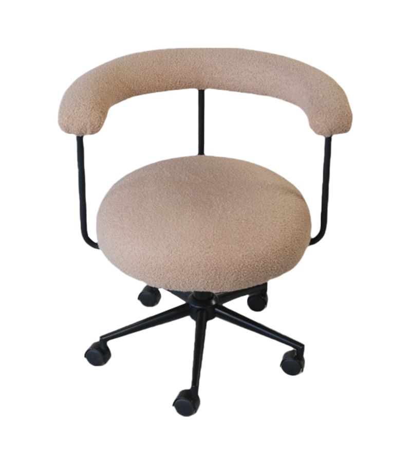 AN342 Lamb's wool iron luxury computer chair