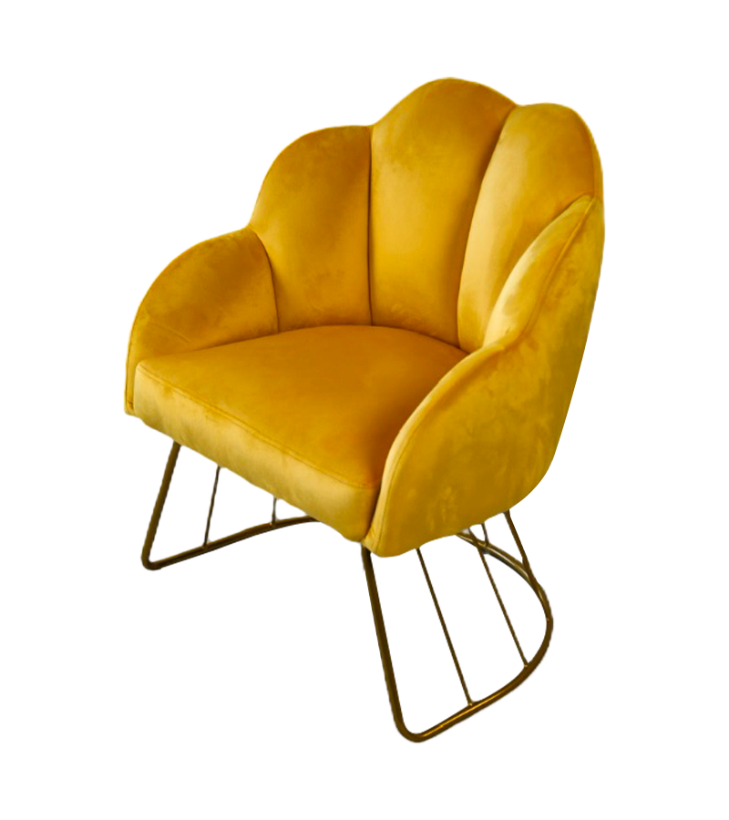 AN314 Succulent petal dressing chair nail chair