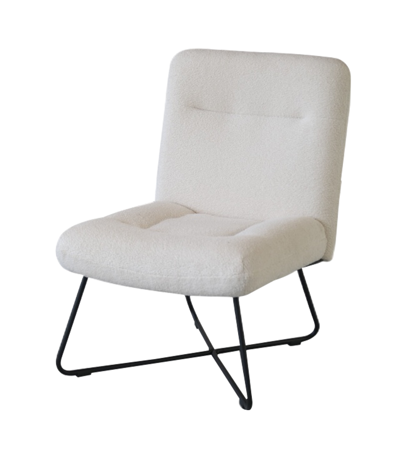 AN307 Minimalist light luxury single sofa set